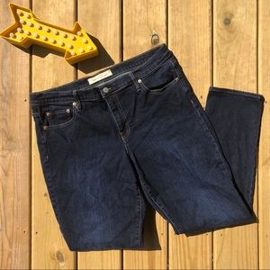 Gap Real Straight Blue Jeans